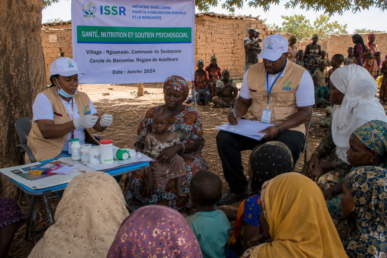 Action santé et nutrition dans la commune de Touba